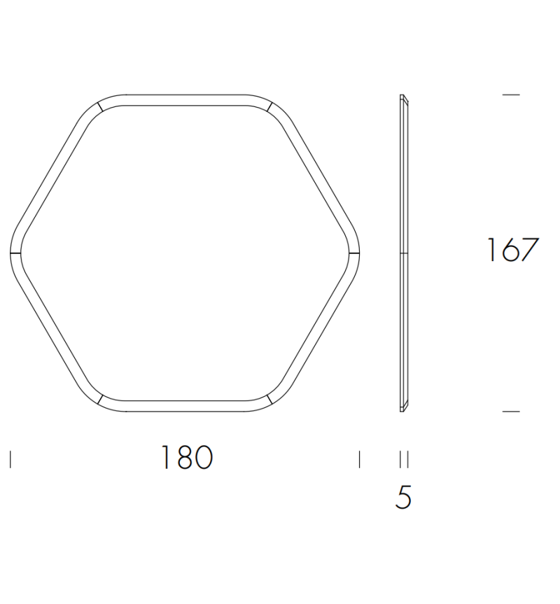 Specchio Hive – Tonin Casa | Bhome by Arredi Barbàra