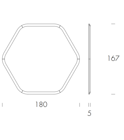 Specchio Hive – Tonin Casa | Bhome by Arredi Barbàra