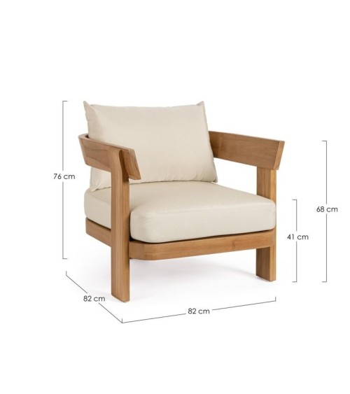 Armchair EVORA outdoor BIZZOTTO | BHOME by Arredi Barbàra