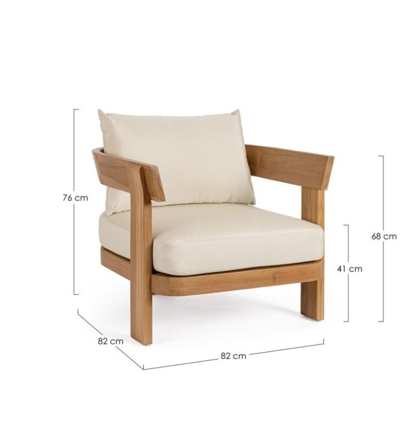 Poltrona EVORA outdoor BIZZOTTO | BHOME by Arredi Barbàra