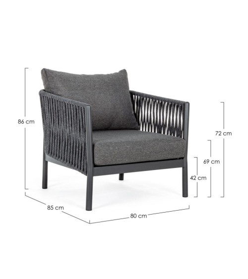 Poltrona “FLORENCIA” outdoor – BIZZOTTO