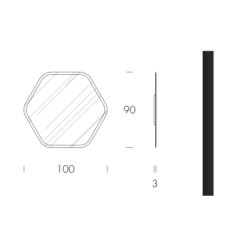 Miroir Kaleidos – Tonin Casa | Bhome by Arredi Barbàra