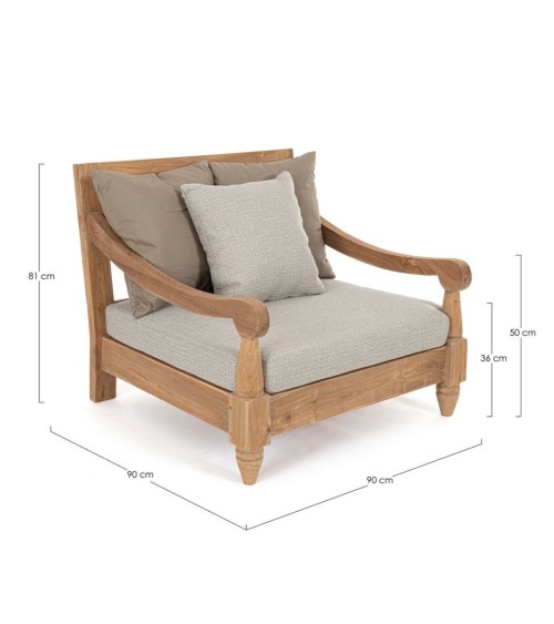 Poltrona “BALI” outdoor – BIZZOTTO