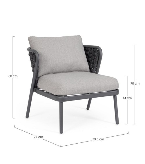 Poltrona HARLOW outdoor BIZZOTTO | BHOME by Arredi Barbàra