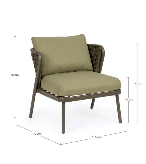 Poltrona HARLOW outdoor BIZZOTTO | BHOME by Arredi Barbàra