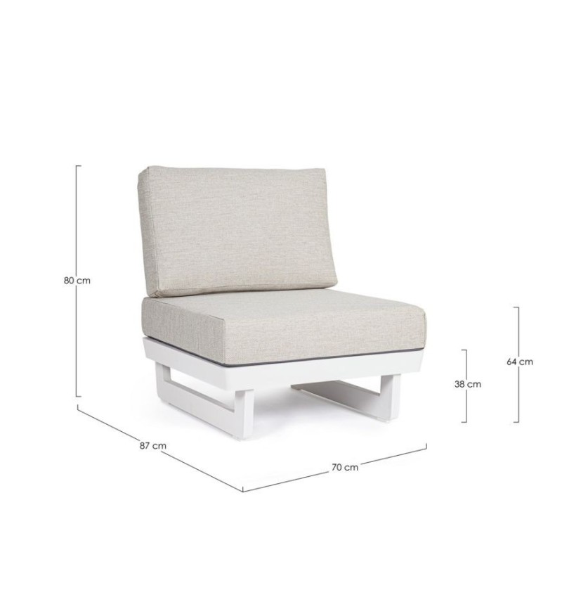 Fauteuil modulaire INFINITY outdoor BIZZOTTO | BHOME by Arredi Barbàra