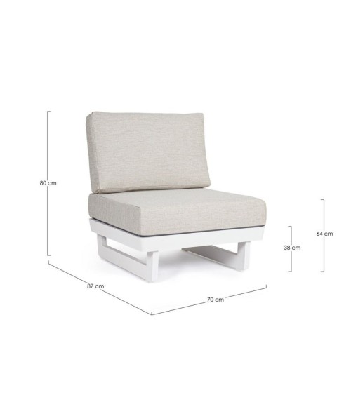 Sillón modular INFINITY outdoor BIZZOTTO | BHOME by Arredi Barbàra