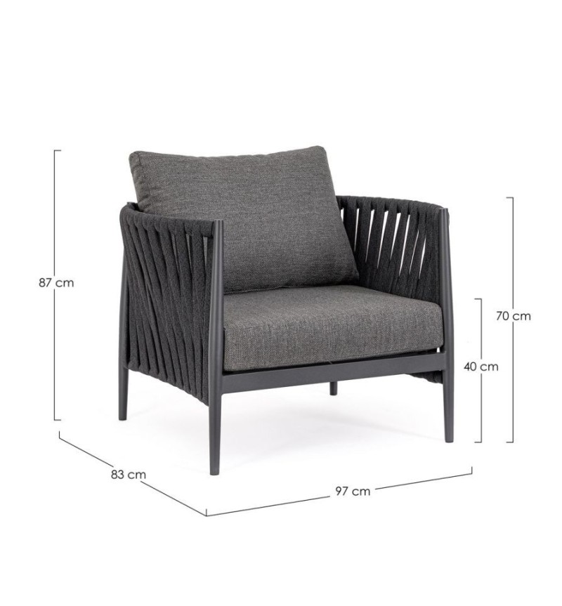 Poltrona “JACINTA” outdoor – BIZZOTTO