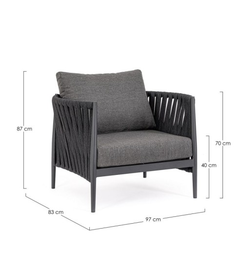 Poltrona “JACINTA” outdoor – BIZZOTTO