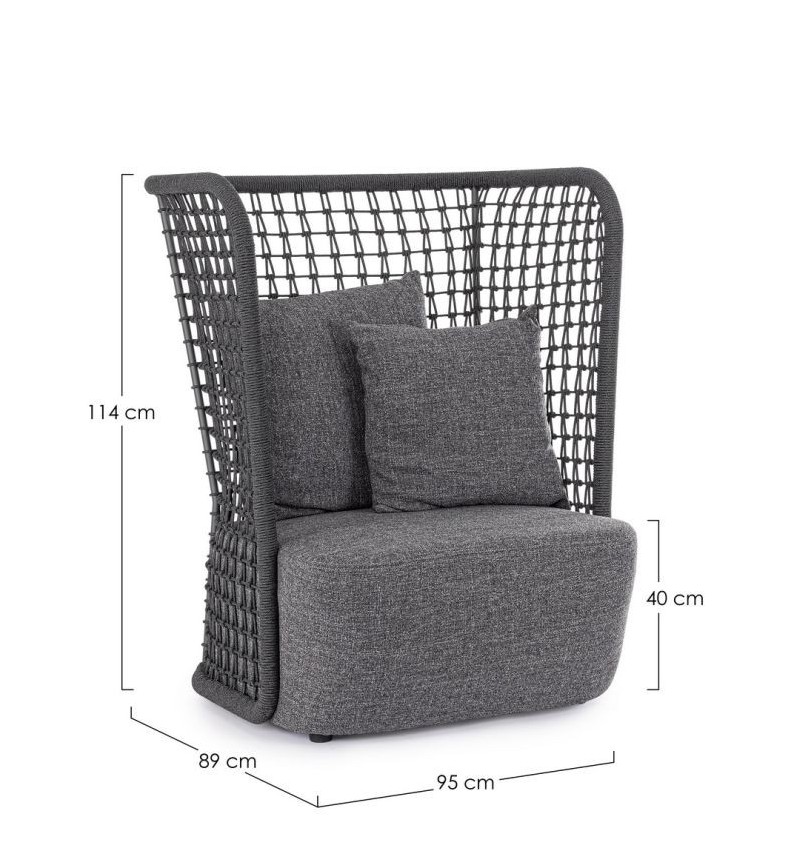 Poltrona KOLLAR outdoor BIZZOTTO | BHOME by Arredi Barbàra