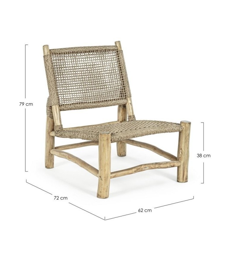 Poltrona LAMPOK outdoor BIZZOTTO | BHOME by Arredi Barbàra