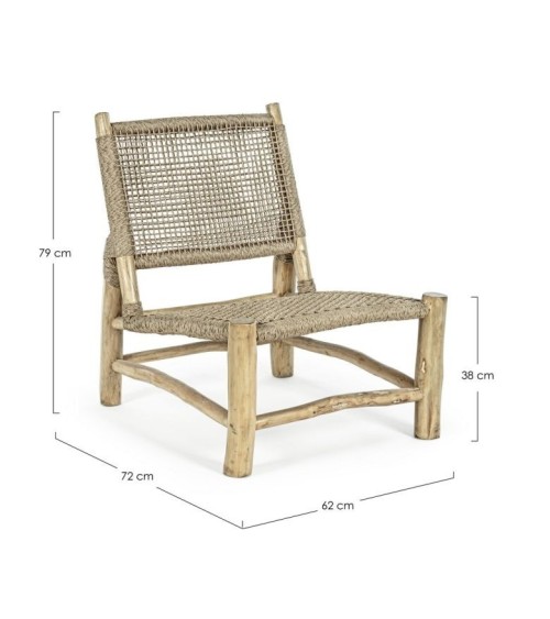 Poltrona LAMPOK outdoor BIZZOTTO | BHOME by Arredi Barbàra