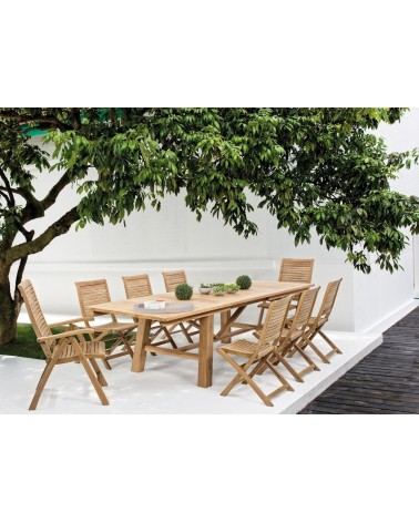 Reclining armchair MARYLAND outdoor BIZZOTTO | BHOME by Arredi Barbàra