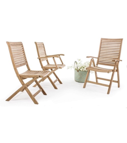 Reclining armchair MARYLAND outdoor BIZZOTTO | BHOME by Arredi Barbàra