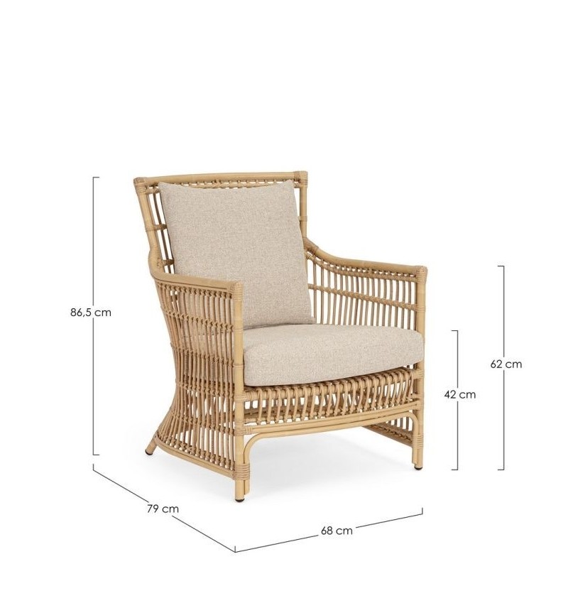 Poltrona ADELMA outdoor BIZZOTTO | BHOME by Arredi Barbàra