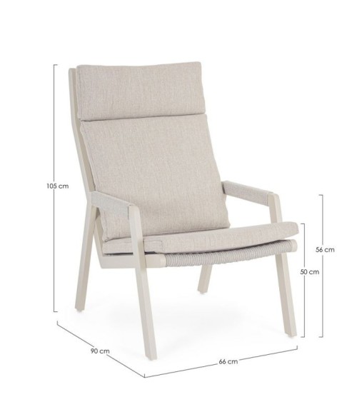 Poltrona EMERY outdoor BIZZOTTO | BHOME by Arredi Barbàra