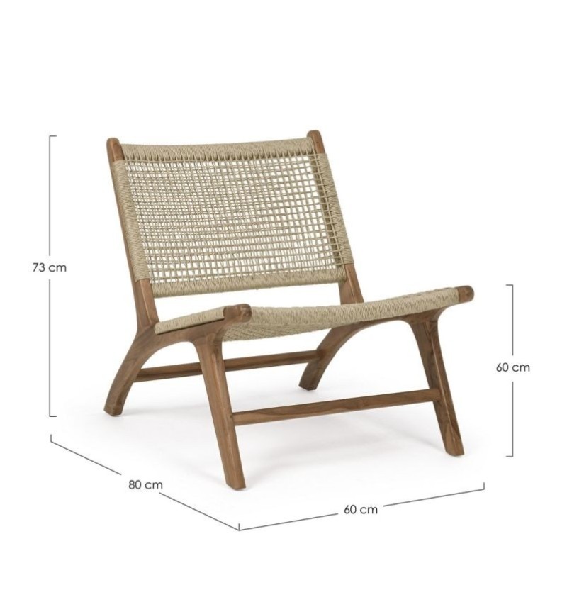 Poltrona ADELITA outdoor BIZZOTTO | BHOME by Arredi Barbàra