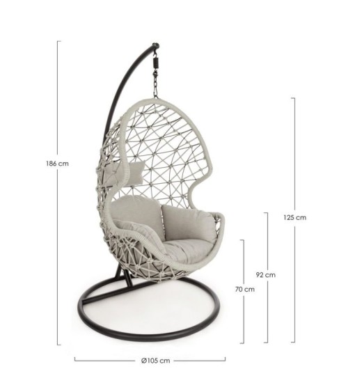 Poltrona sospesa KELLY outdoor BIZZOTTO | BHOME by Arredi Barbàra