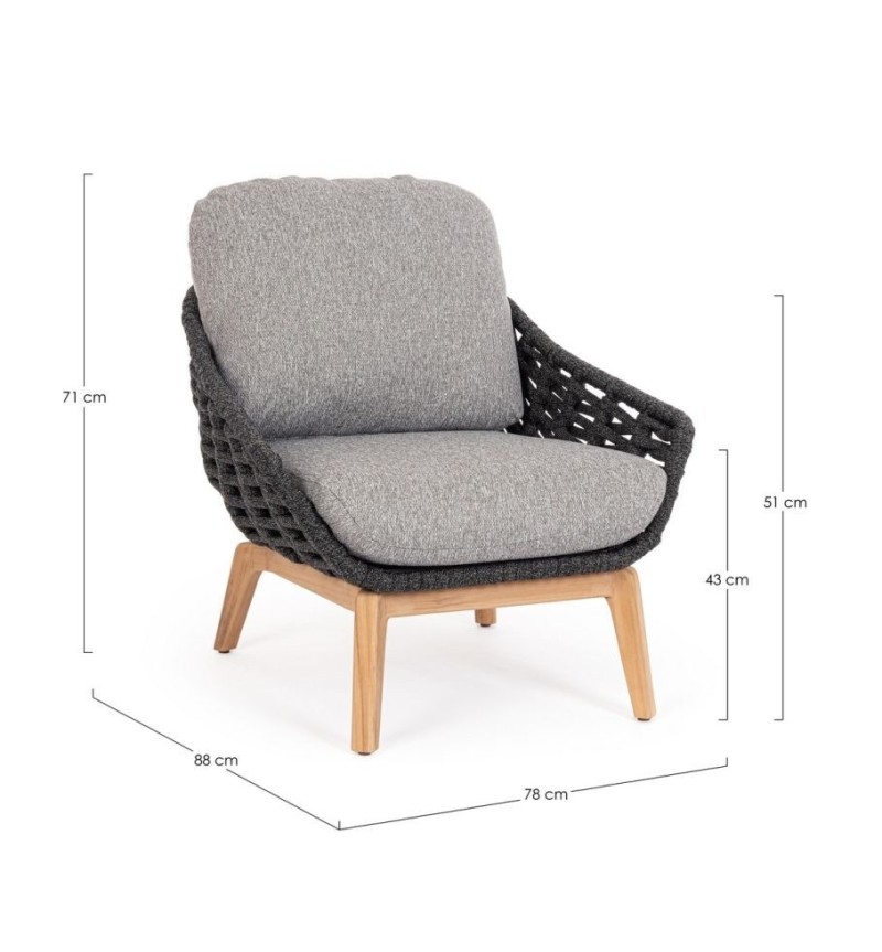 Sessel TAMIRES outdoor BIZZOTTO | BHOME by Arredi Barbàra