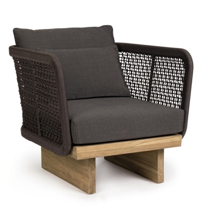 Sillón “XYLIA DARK” outdoor – BIZZOTTO