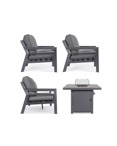 HENDRIX Outdoor Lounge Set BIZZOTTO | BHOME by Arredi Barbàra