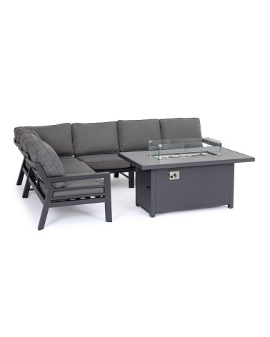 HENDRIX Outdoor Corner Lounge Set BIZZOTTO | BHOME by Arredi Barbàra