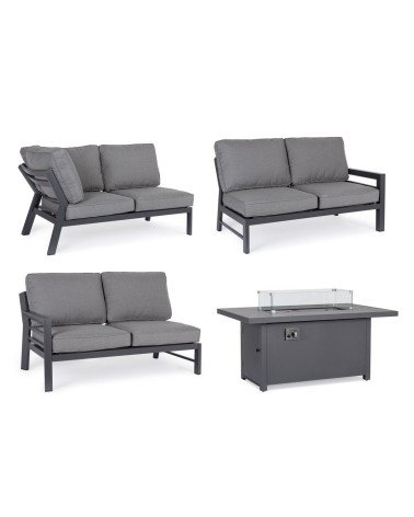 HENDRIX Outdoor Corner Lounge Set BIZZOTTO | BHOME by Arredi Barbàra