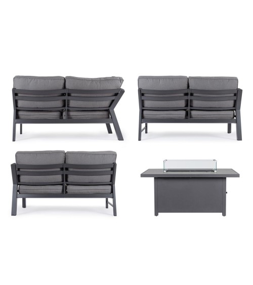 HENDRIX Outdoor Corner Lounge Set BIZZOTTO | BHOME by Arredi Barbàra