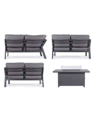 HENDRIX Outdoor Corner Lounge Set BIZZOTTO | BHOME by Arredi Barbàra