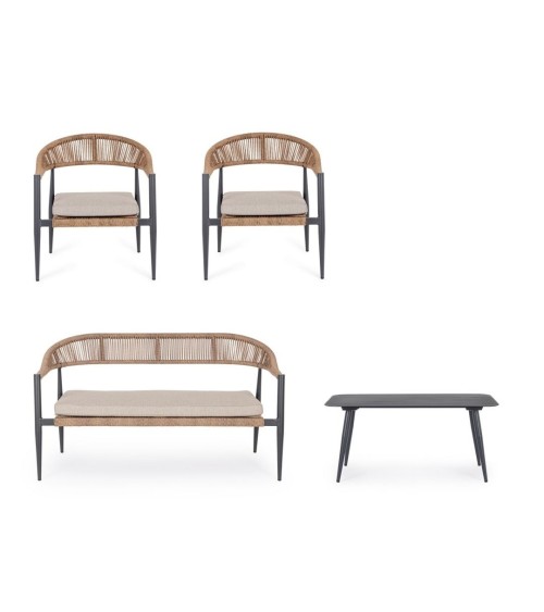 JANDIA Outdoor Lounge Set BIZZOTTO | BHOME by Arredi Barbàra
