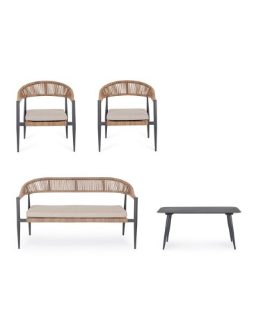 JANDIA Outdoor Lounge Set BIZZOTTO | BHOME by Arredi Barbàra