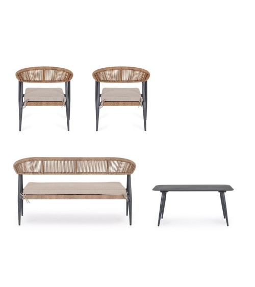 JANDIA Outdoor Lounge Set BIZZOTTO | BHOME by Arredi Barbàra