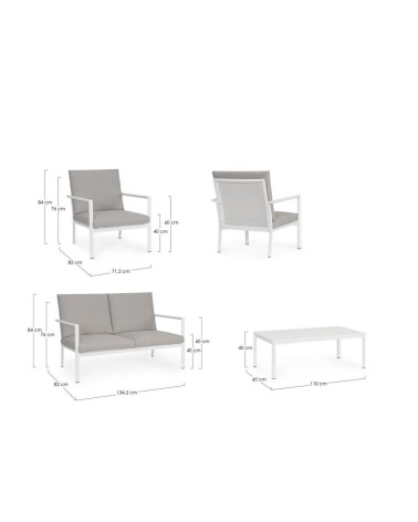 KONNOR Outdoor Lounge Set BIZZOTTO | BHOME by Arredi Barbàra
