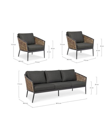 MARIBELA Outdoor Lounge Set BIZZOTTO | BHOME by Arredi Barbàra