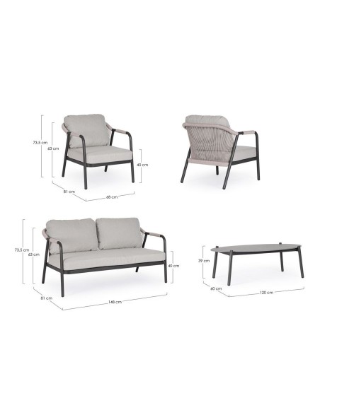 Salotto MIRAVET outdoor BIZZOTTO | BHOME by Arredi Barbàra