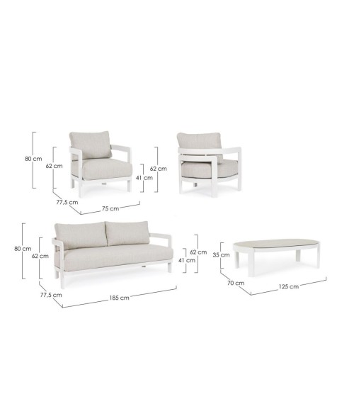 Salotto “PRESLEY” outdoor – BIZZOTTO