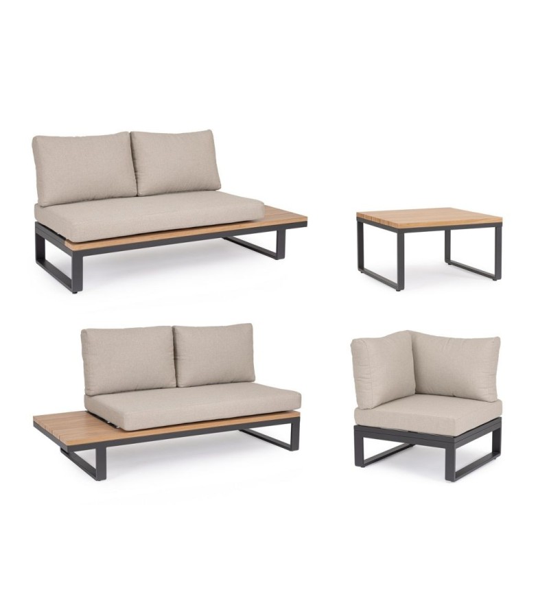 Salotto angolare “ZELMAR” outdoor – BIZZOTTO