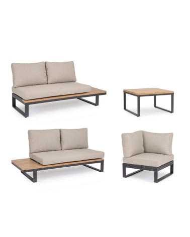 Corner Lounge Set ZELMAR Outdoor BIZZOTTO | BHOME by Arredi Barbàra