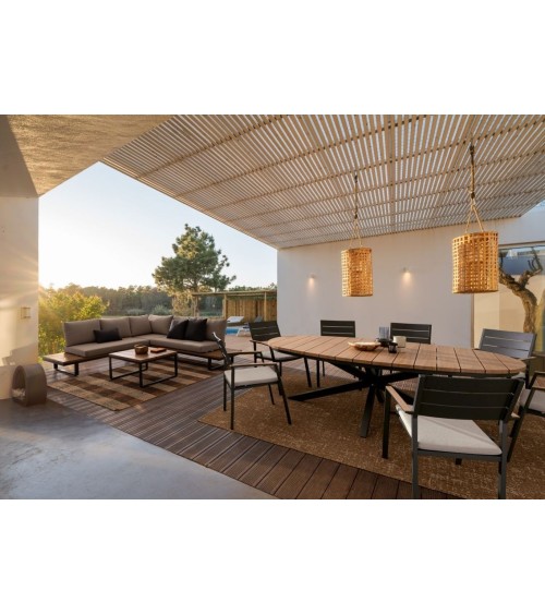 Corner Lounge Set ZELMAR Outdoor BIZZOTTO | BHOME by Arredi Barbàra
