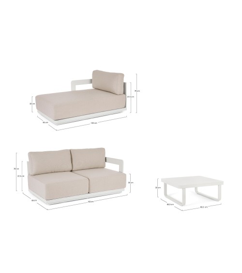 Lounge Sofa Set MARIEL Outdoor BIZZOTTO | BHOME by Arredi Barbàra