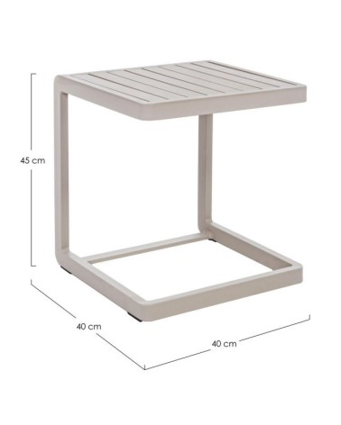 KONNOR 40×40 Outdoor Coffee Table BIZZOTTO | BHOME by Arredi Barbàra