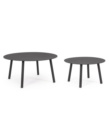 Set of Side Tables AMINTA Ø60 Ø80 outdoor BIZZOTTO | BHOME by Arredi Barbàra