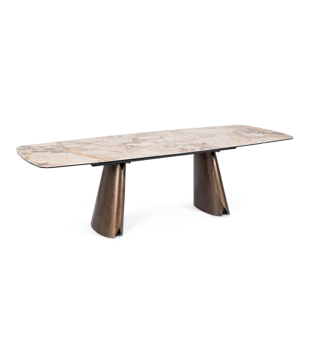 CILE Extendable Table 180/220/260×100 BIZZOTTO | BHOME