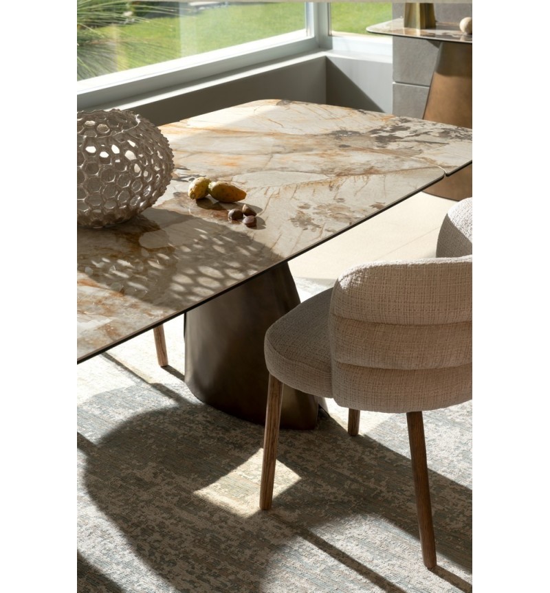 CILE Extendable Table 180/220/260×100 BIZZOTTO | BHOME