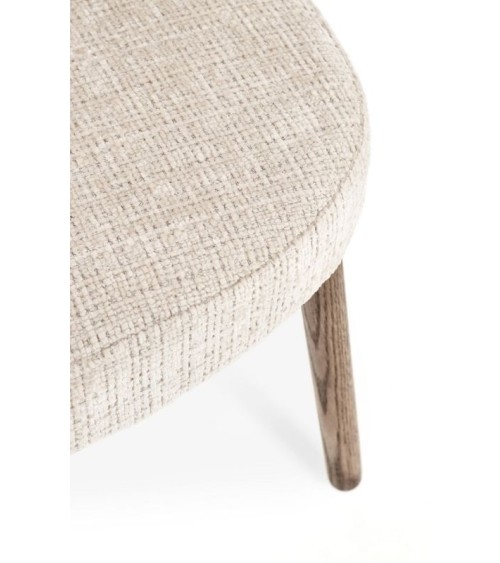ILMA Upholstered Chair BIZZOTTO with Oak Legs