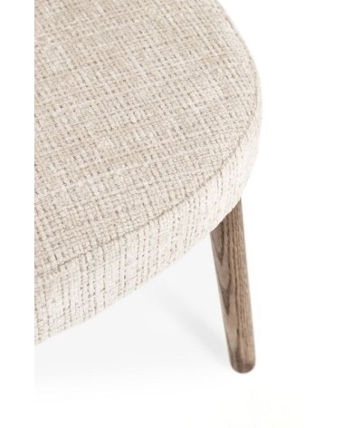 ILMA Upholstered Chair BIZZOTTO with Oak Legs
