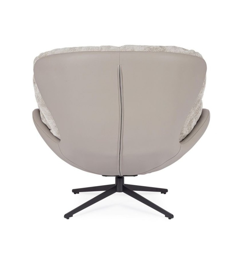 Sillón giratorio ADINDA BIZZOTTO en polipiel