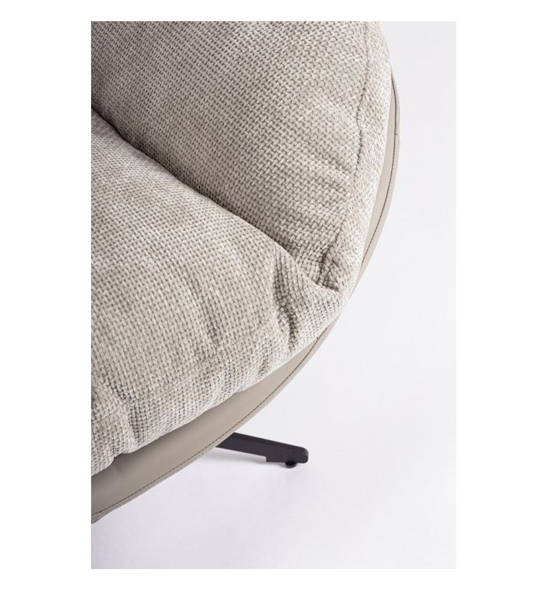 Sillón giratorio ADINDA BIZZOTTO en polipiel