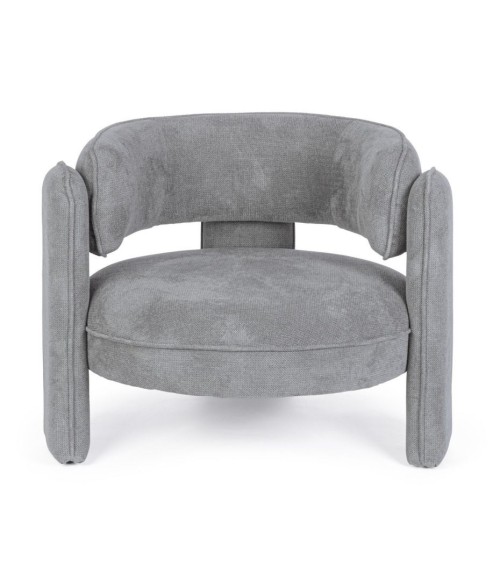 Poltrona AISHA BIZZOTTO in tessuto con braccioli