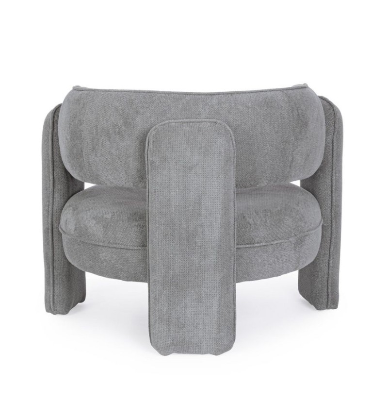 Poltrona AISHA BIZZOTTO in tessuto con braccioli